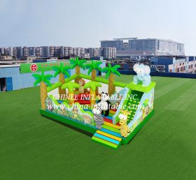 T6-506 Jeux gonflables géants pour enfants sur le thème de la jungle
