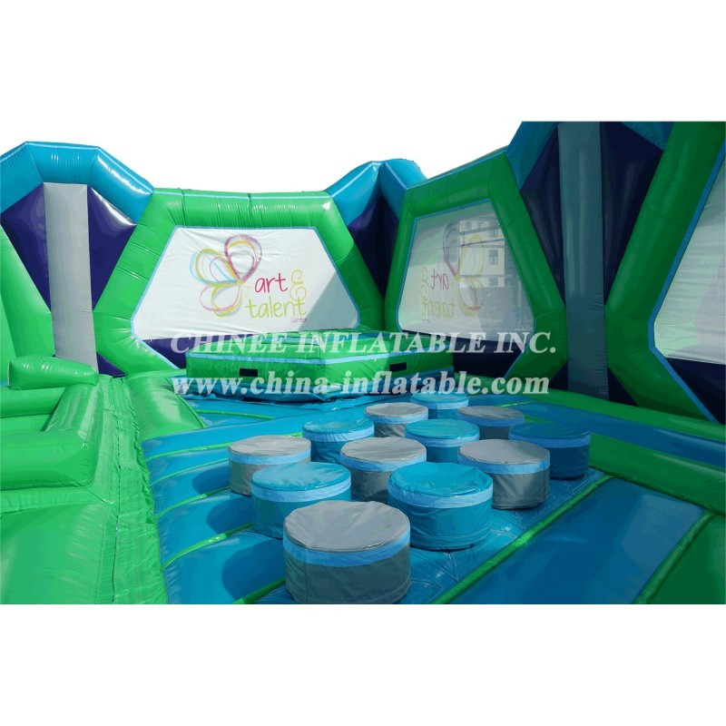 GF2-060 Inflatable Park Jumping Bouncy Obstacle Inflatable Outdoor Playground