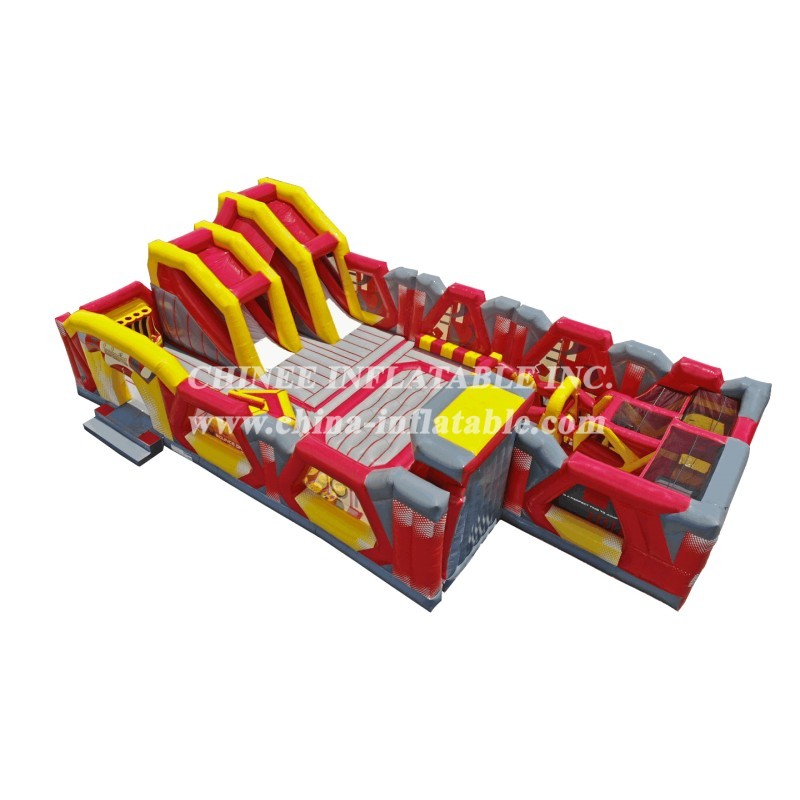 GF2-064 Inflatable Jumping Bouncy Obstacle Inflatable Outdoor Playground