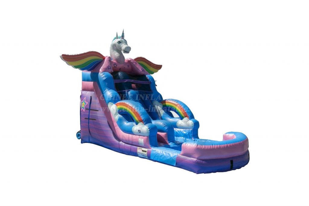 T8-4024 16 Ft Unicorn Water Slide