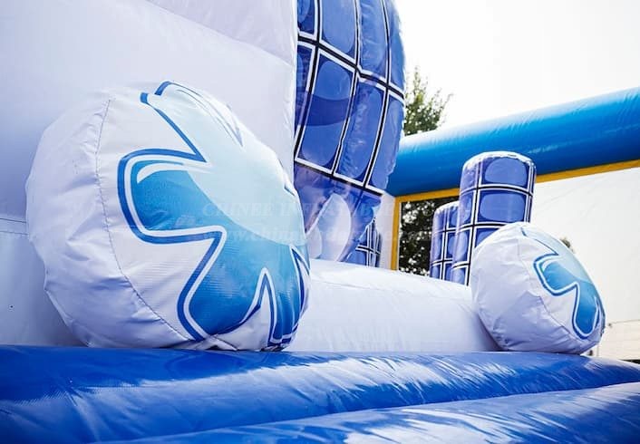 T6-808 Bounce World Frozen Bounce House