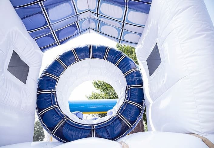 T6-808 Bounce World Frozen Bounce House