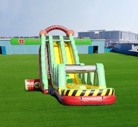 T8-4081 Toboggan aquatique double danger de 27 pieds