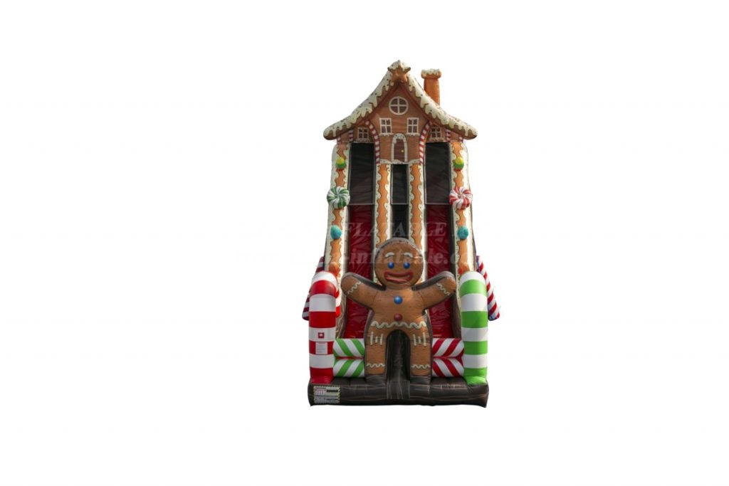 T8-4021 Gingerbread House Slide