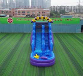 T8-4132 Toboggan Galaxy 15 pieds