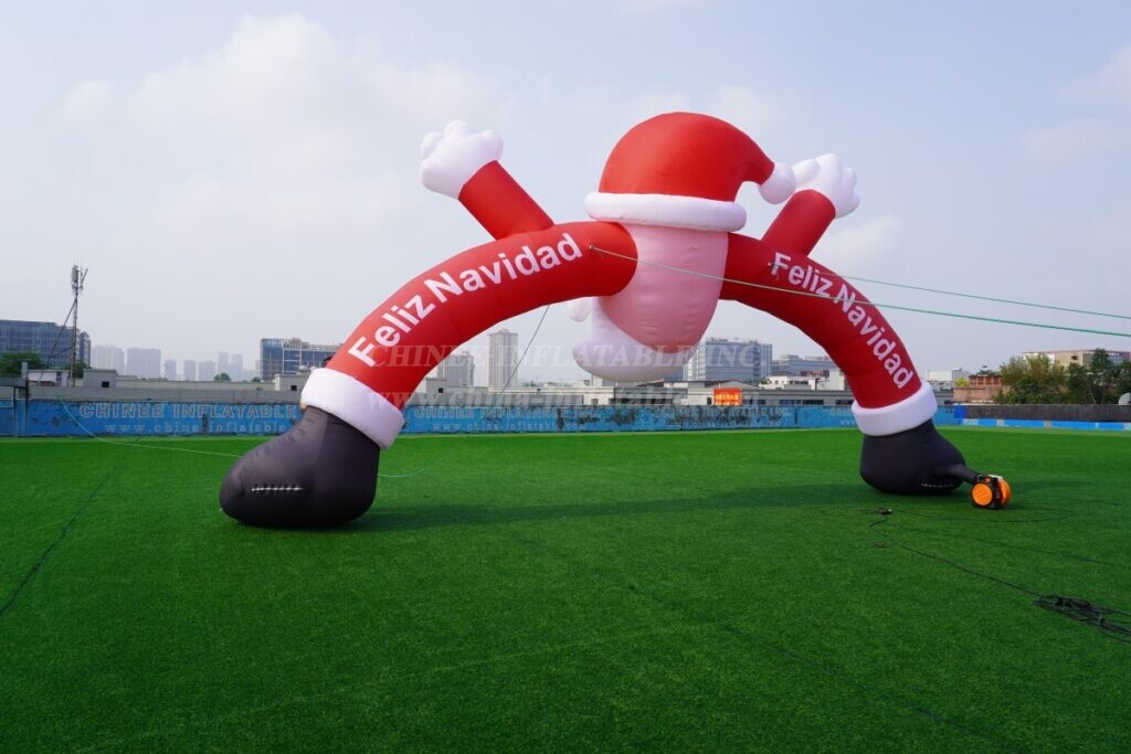 C1-278 Inflatable Santa Claus Arch
