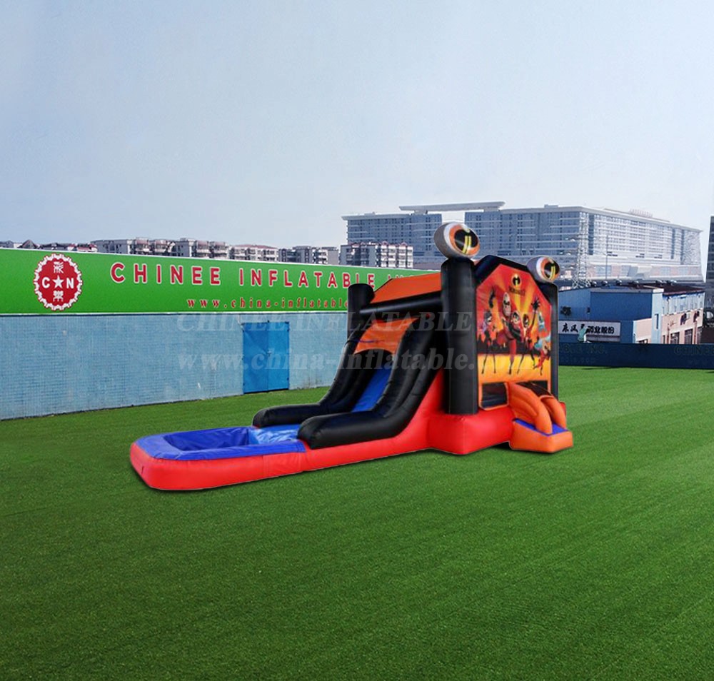 T2-4297 Ez Incredibles Combo Waterslide