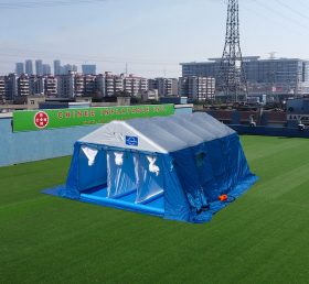 Tent1-4366 Tente médicale bleue