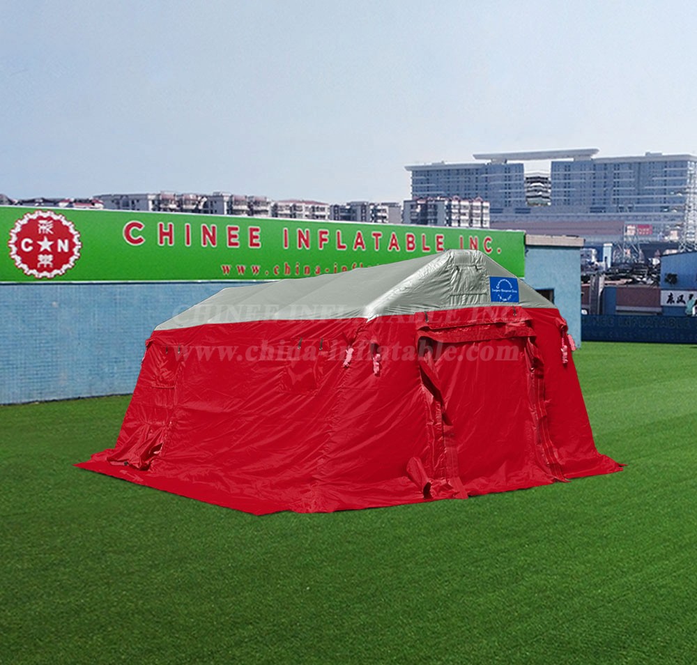 Tent1-4367 Red Medical Tent