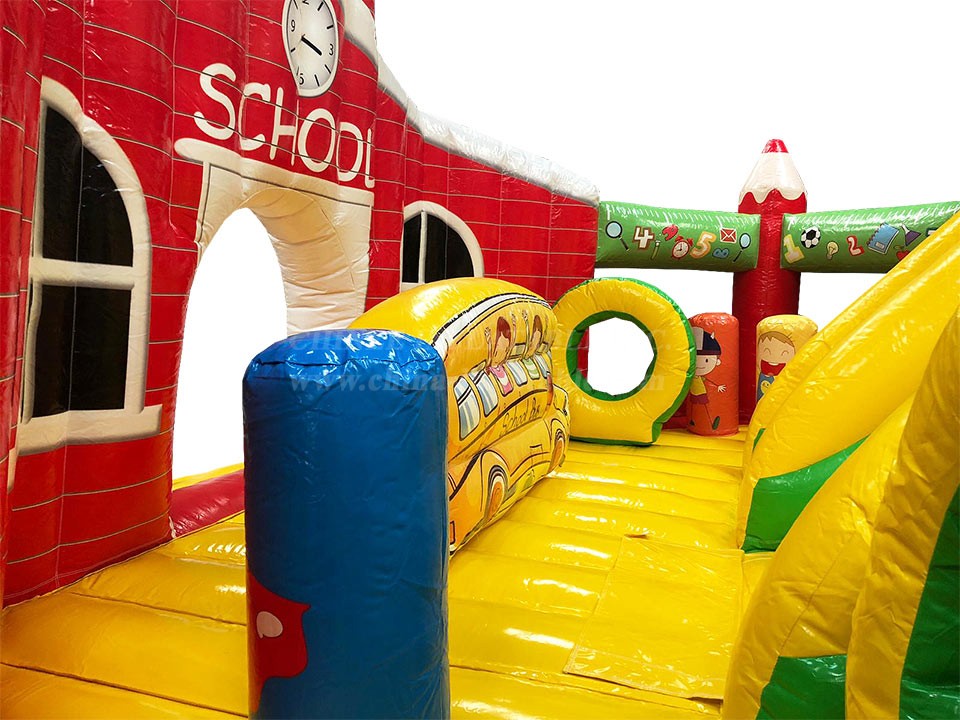 T2-4391 School Combo Bouncy Castle