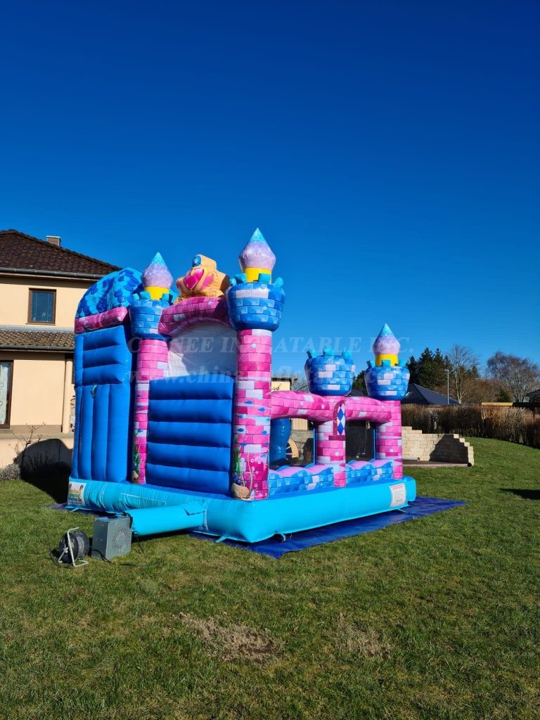 T2-4716 Fairy Tale Castle Inflatable Combo