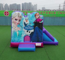 T2-4595 Disney congelé gonflable toboggan château