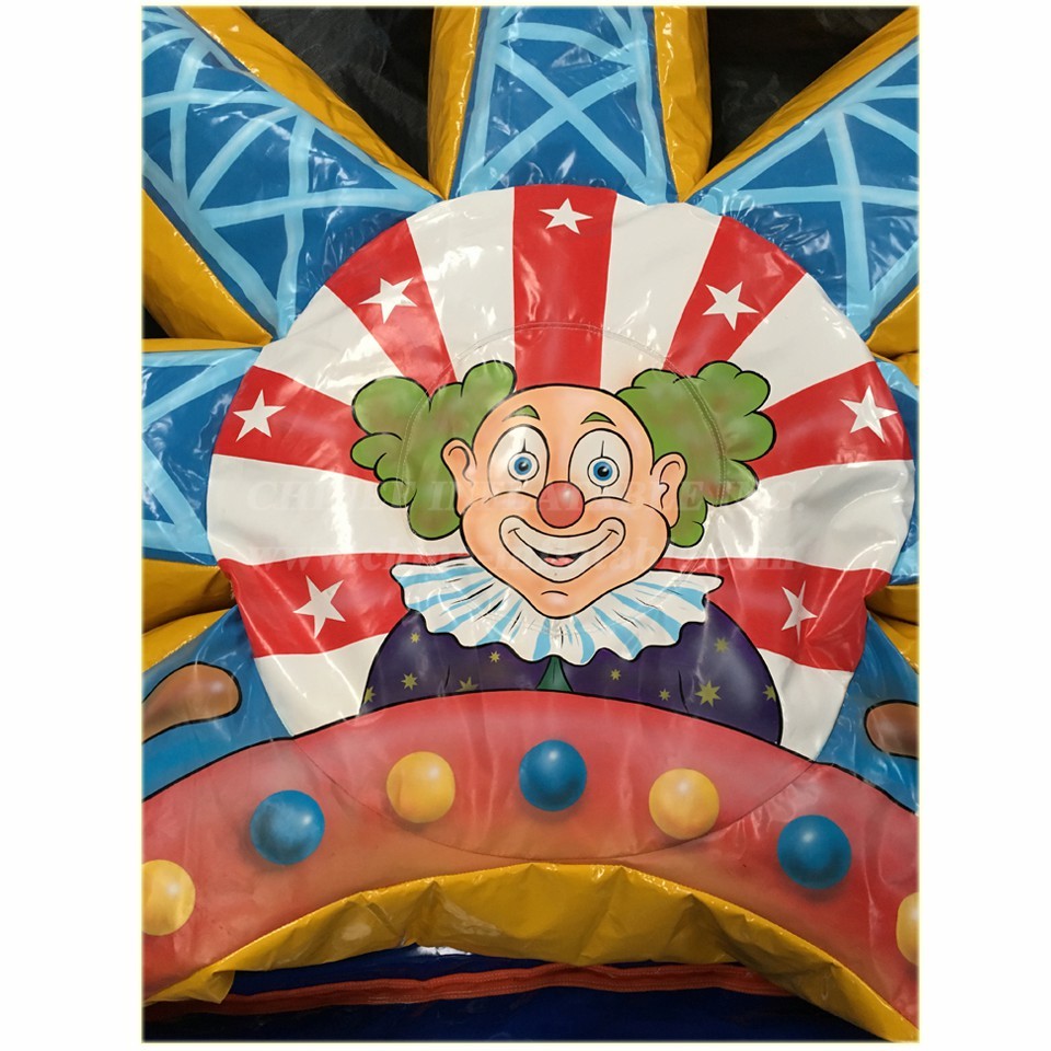 T2-4857 Clown Ferris Wheel Inflatable Bouncer