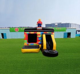 T2-4653 Lego Jump Castle avec toboggan
