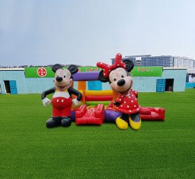 T2-4679 Maison rebondissante 3D de Mickey Mouse