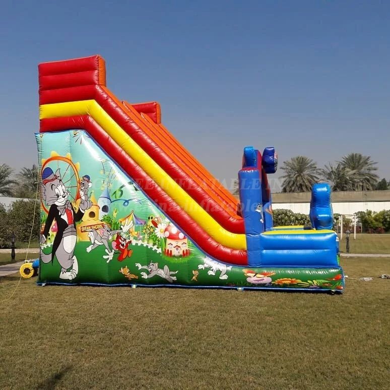 T8-4316 Tom And Jerry Inflatable Slide