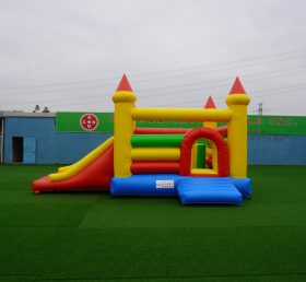 Château gonflable et toboggan T2-355B