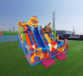 Parc gonflable à thème T6-1115 Les Minions