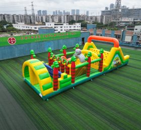 Parcours d'obstacles gonflable animal T7-1802