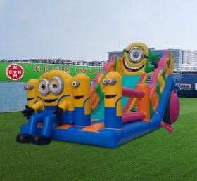 Toboggan sec gonflable Minion T8-4541