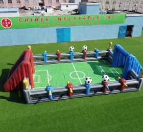 T11-4023 Terrain de football gonflable