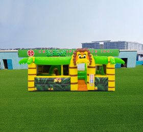 T2-7064 Maison gonflable du lion Playpark