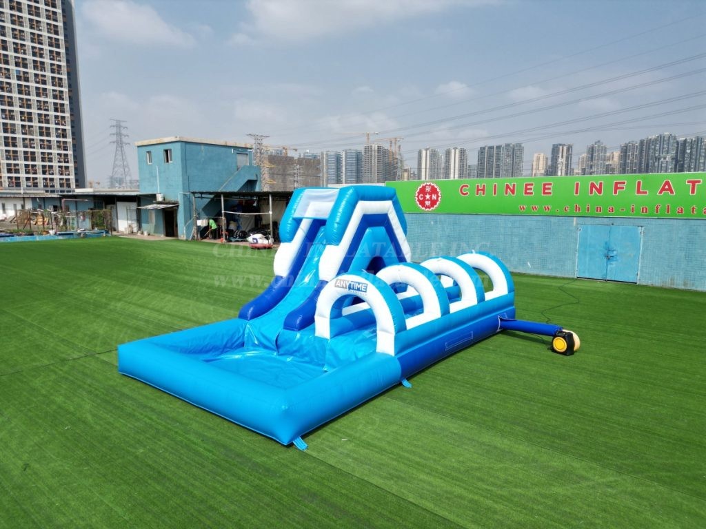 T8-487 3-in-1 inflatable water slide