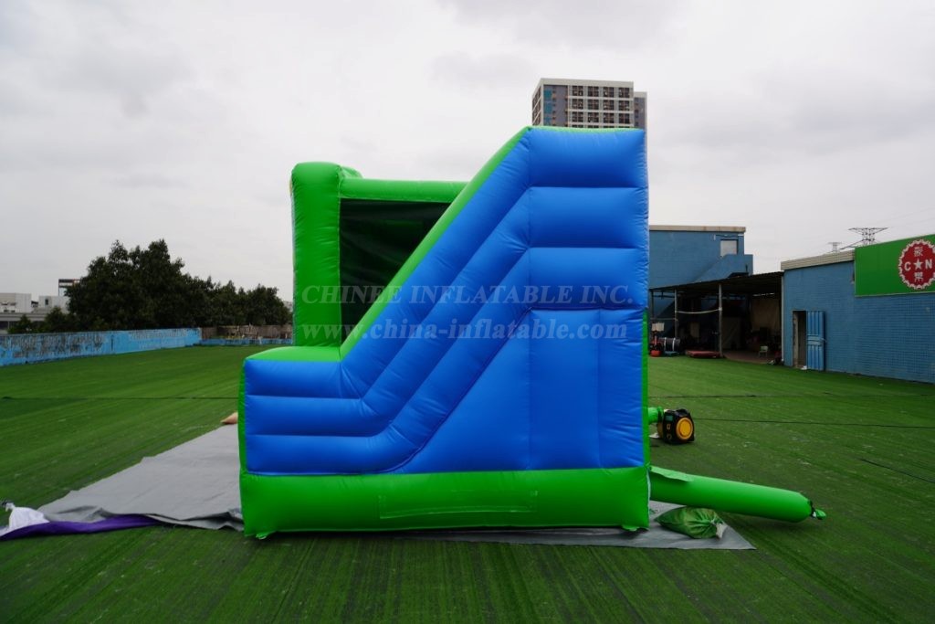 T2-4200C Super Mario Theme Bouncy Castle With Slide