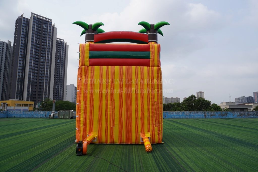 T8-5302 Tropical Inflatable Slide with Pool