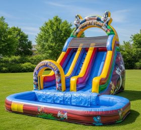 T8-8472 Looney Tunes Theme Inflatable Wa...