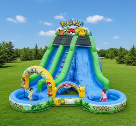 T8-8516 Pokemon Theme Inflatable Water S...