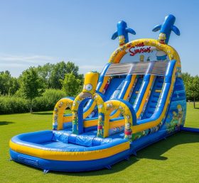 T8-8717 The Simpsons Theme Inflatable Wa...