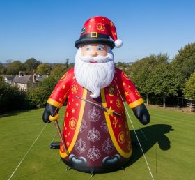 C1-535 Wizard-style inflatable Santa Cla...