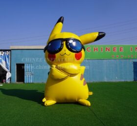 Cartoon3-245 Modèle gonflable de lunettes Pikachu