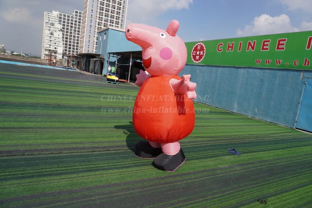 M1-353 Peppa Pig Inflatable Costume