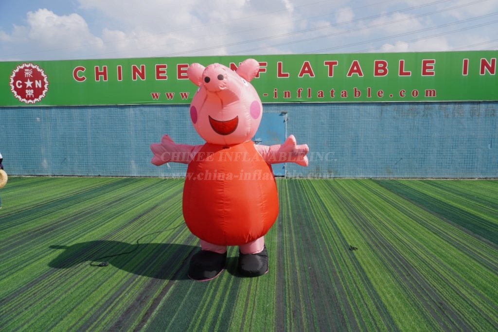 M1-353 Peppa Pig Inflatable Costume