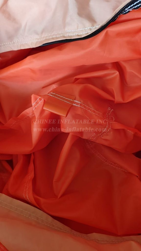 ID1-005A Inflatable Santa Riding a Kangaroo Christmas Decoration