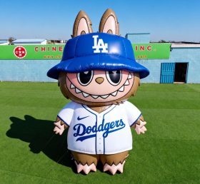 Cartoon3-693 Pop Mart Labubu Baseball Ma...