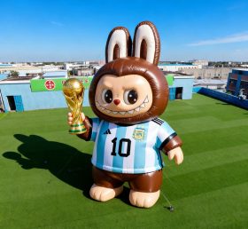 Cartoon3-725 Pop Mart Labubu World Cup T...