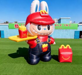 Cartoon3-735 Pop Mart Labubu McDonald's ...