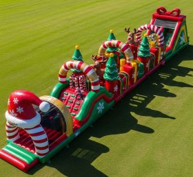T7-3743 Christmas Theme Inflatable Obsta...