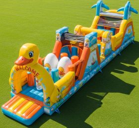 T7-3782 Duck Theme Inflatable Obstacle C...