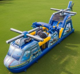T7-3851 Helicopter Theme Inflatable Obst...
