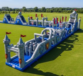 T7-3883 Knight Theme Inflatable Obstacle...