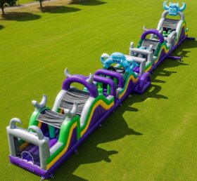 T7-3914 Monster Theme Inflatable Obstacl...