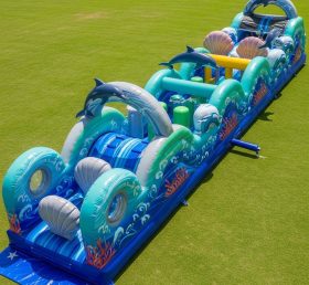 T7-3924 Ocean Theme Inflatable Obstacle ...