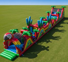 T7-3943 Parrot Theme Inflatable Obstacle...
