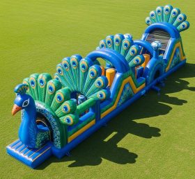 T7-3949 Peacock Theme Inflatable Obstacl...