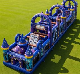 T7-4071 Wizard Theme Inflatable Obstacle...
