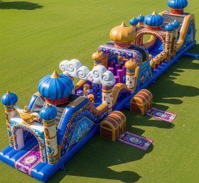 T7-4088 Aladdin Theme Inflatable Obstacl...